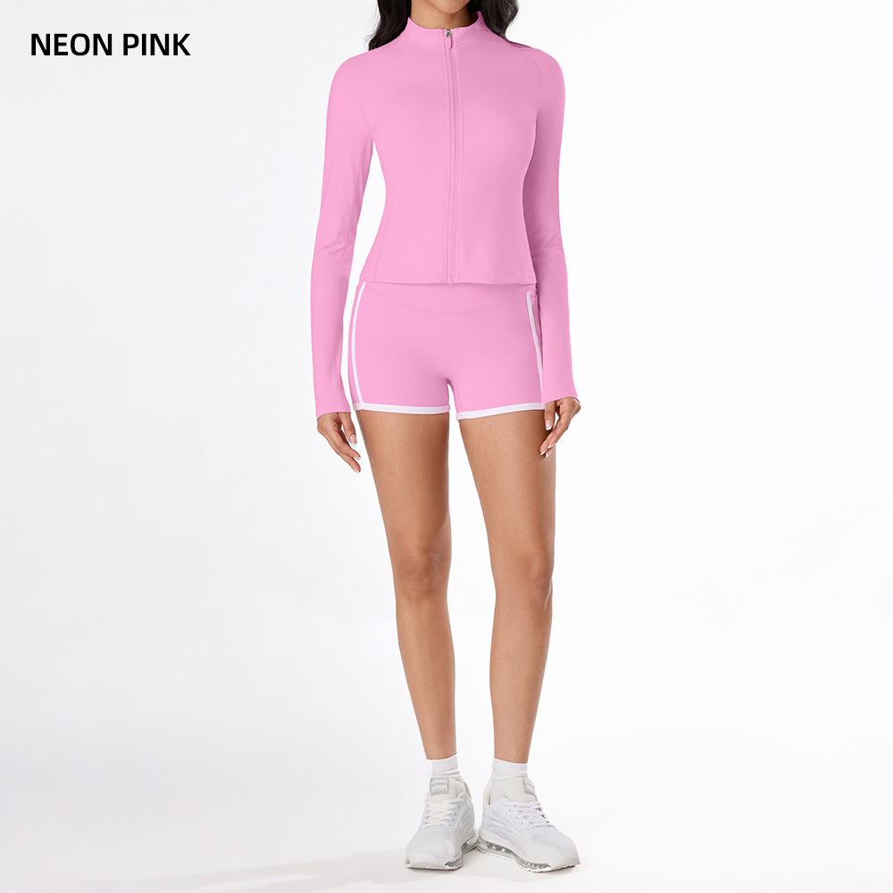 Yoga desnudo chaleco de mujer nuevo cintura alta hip running pantalones de entrenamiento elástico ajuste conjunto de ropa de entrenamiento