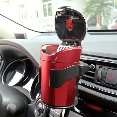 Car air conditioner outlet water cup drink holder car ashtray holder multi-functional fixed hanging cup holder supplies