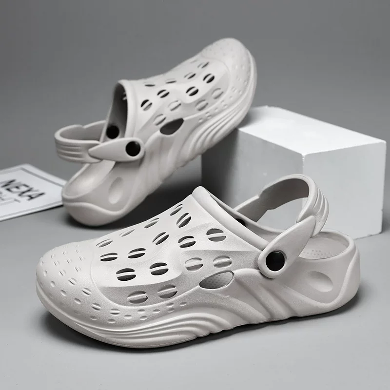 Summer non-slip beach slippers, soft sole, plus size