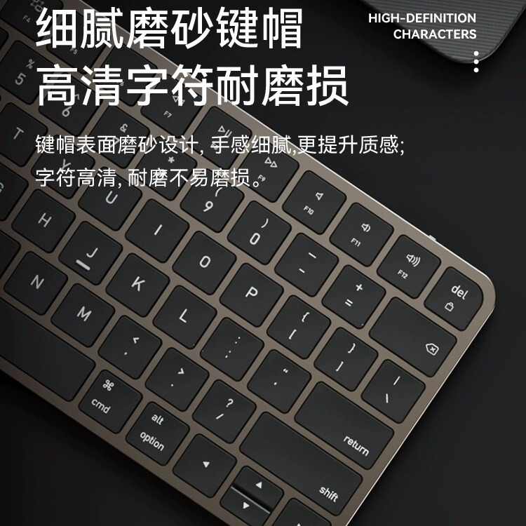 ワイヤレスで軽薄なbluetoothキーボードマウスセットは、米タブレット携帯電話ipadのはさみ足を適用しています|undefined