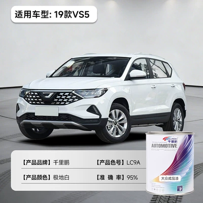 in a Finished Paint Can, Avtomobil boyası - 19-models-vs5-polar-white-lc9a-1l12-liquid-paint
