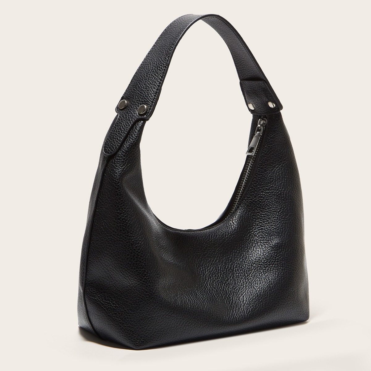 Crescent Moon Shoulder Bag For Women Elegant Handheld Handbag_voghion.com