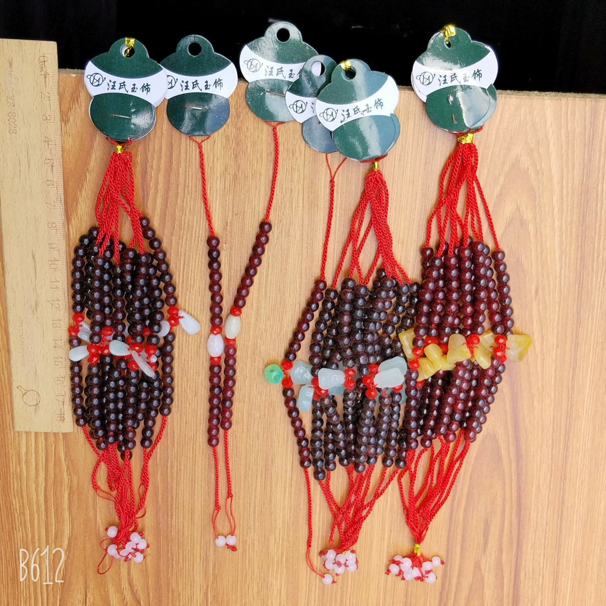Woven Red Rope Bracelet, Miao/Tibetan Silver Alloy Charms, Ankle & Wrist, Multiple Styles