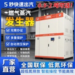 燃气蒸汽发生器工业天然气液化气2吨智能节能燃气锅炉食品加工