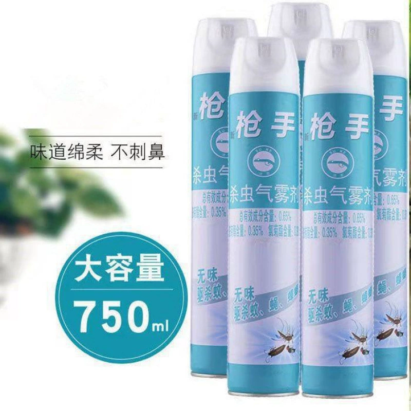 Аэрозольный инсектицид для дома, оптом, без запаха, от комаров, мух и тараканов