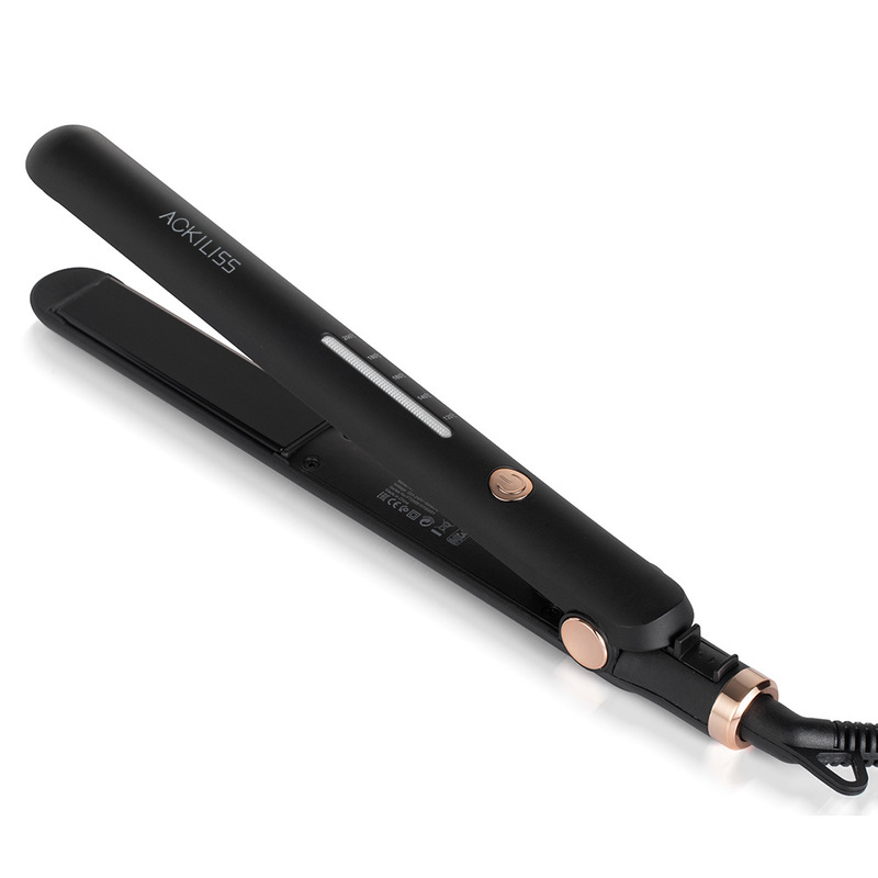 Ackiliss European Standard Straight and Curling Dual-Purpose Hair Straightener Hair Salon Curved Straight Splint Straightening Splint Electric Clip