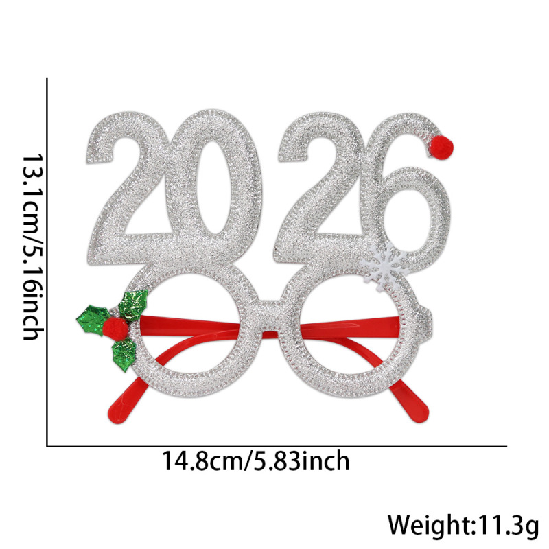 新しい 2026 クリスマスヘッドバンドクリエイティブ大晦日デジタルヘッドバンド新年パーティーの装飾スターカラーストリップヘッドバックル|undefined