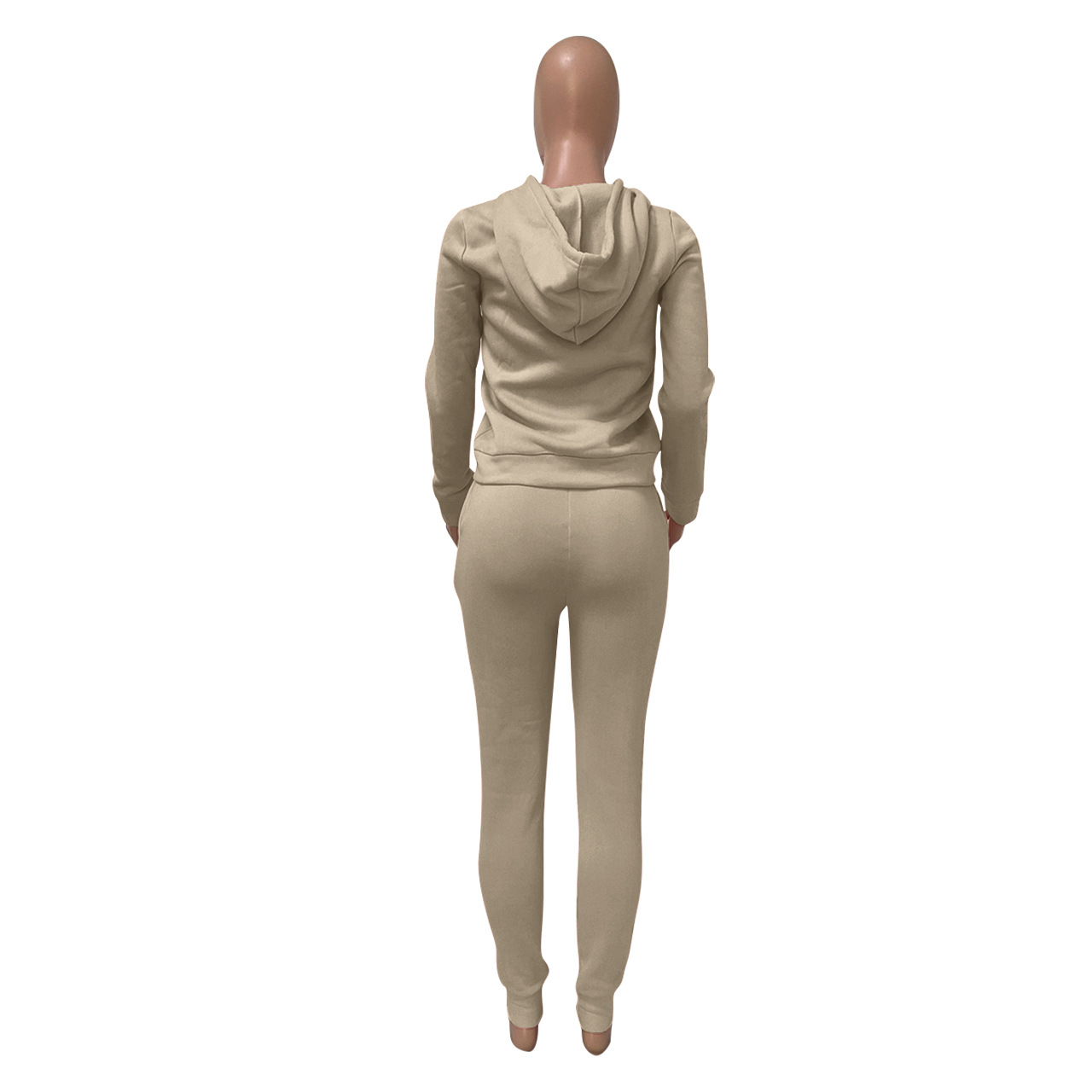 Plain Hoddie With Pants Activewear Sets