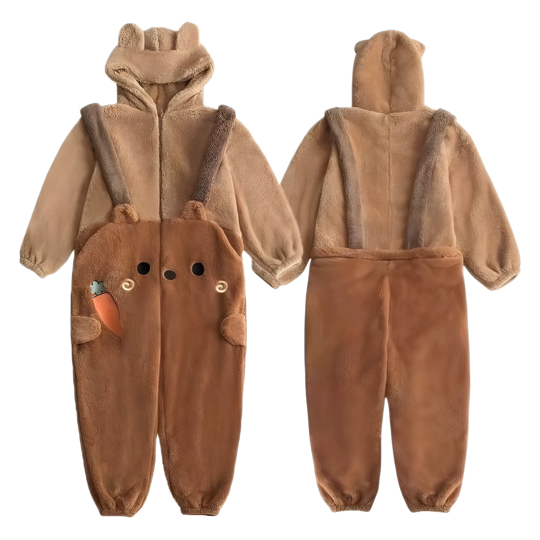 Кигуруми-пижама с капюшоном из бархатной акулы, дизайн коралловой акулы, унисекс, размеры M–XXL