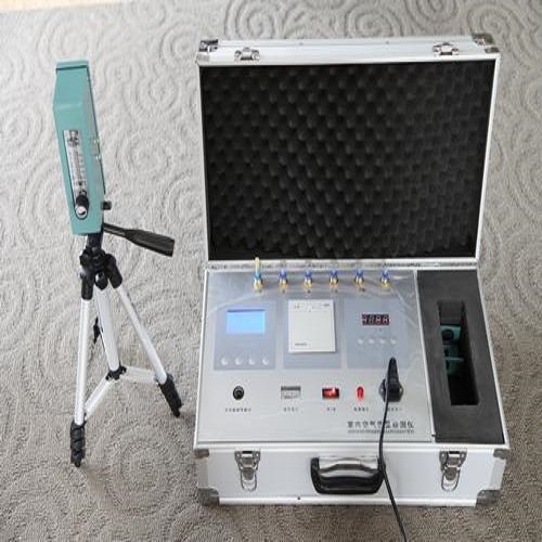 八项空气检测仪  多合一红外分光热敏打印室内空气检测仪