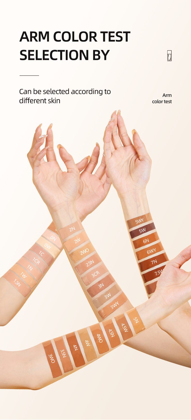 Hot Selling Liquid Foundation Concealer Foundation Make-up Moisturizing BB Cream Brightening Skin Concealer Foundation Cream_voghion.com