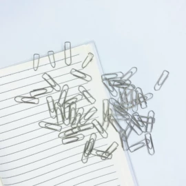 大头针;长尾夹装订夹;回形针