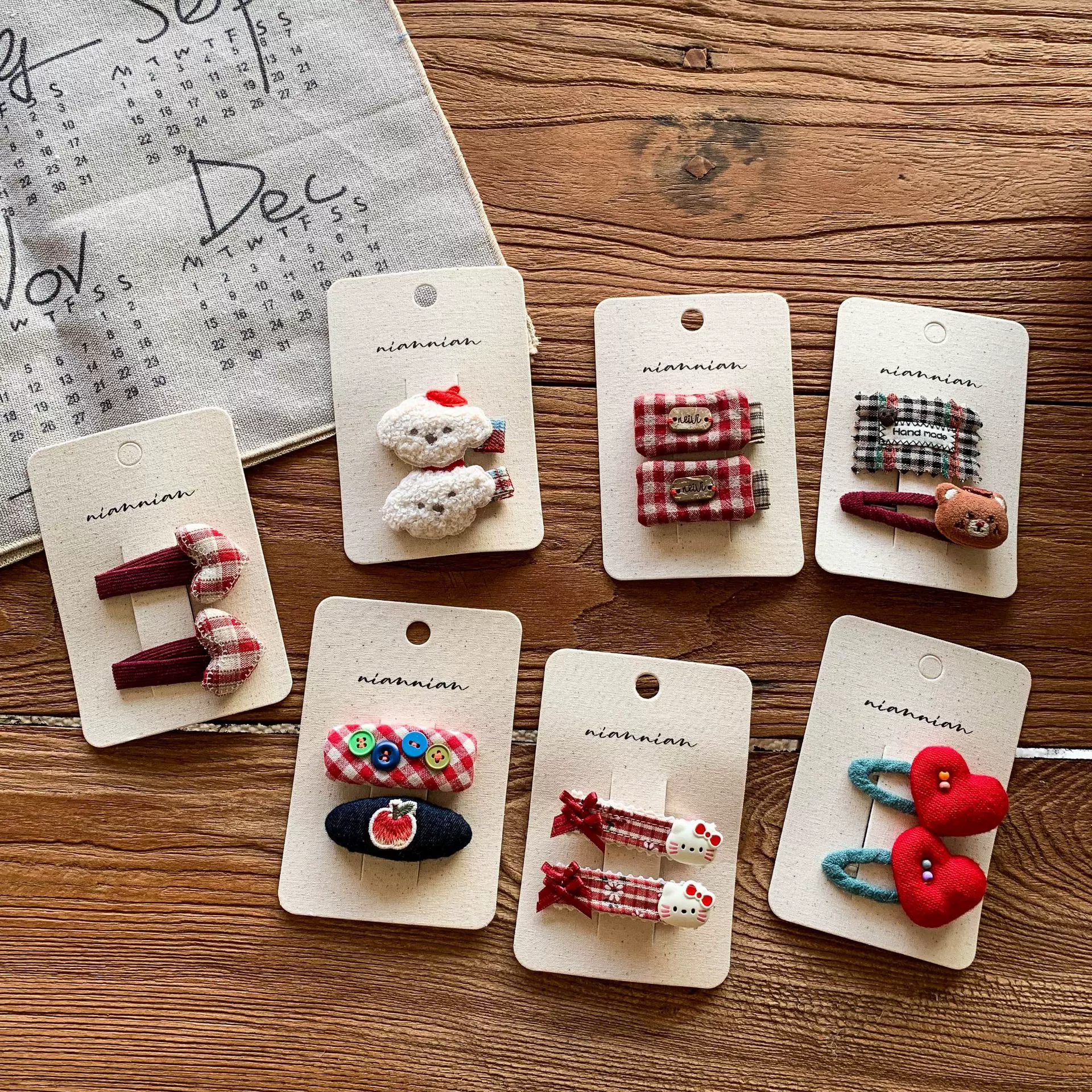 蔗梨童装女童发夹可爱卡通儿童洋气甜美小女孩女宝宝发卡发饰配饰