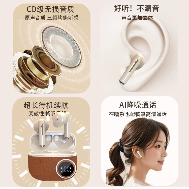 Кроссбордерные Bluetooth-наушники TWS, шумоподавление, высокое качество, комфортные, беспроводные внутриухо игровые, низкая задержка Bluetooth 5.0
