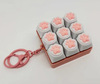Nine-key powder shell-silicone white cat claw