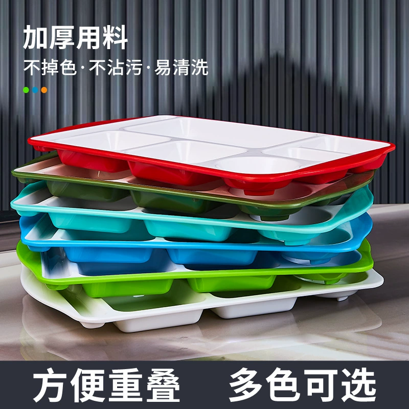 School white plastic dinner plate for commercial use