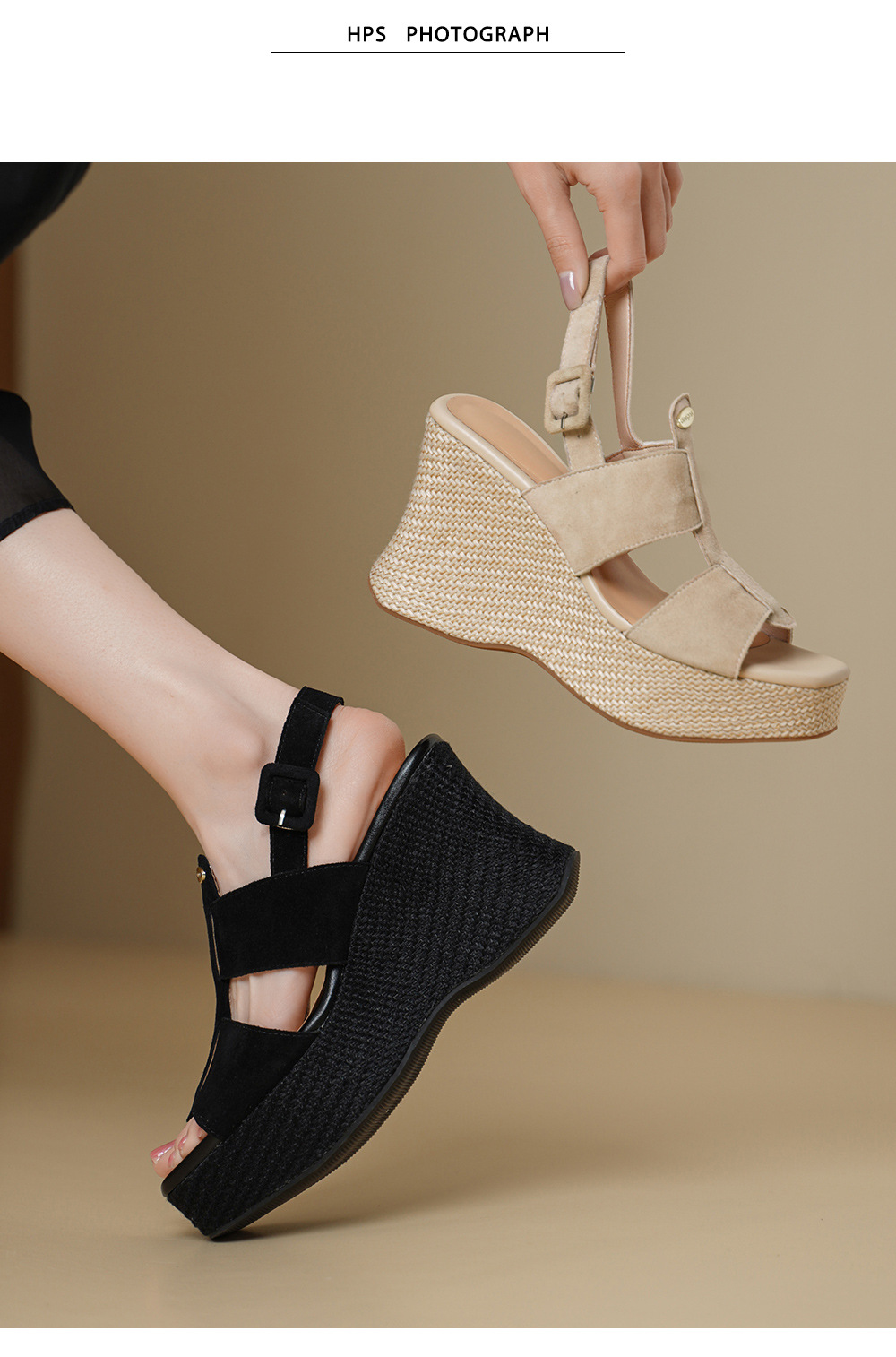 Sandal cao gót nữ hở mũi đế xuồng gót 10 cm quai ngang một khóa — màu đen, màu mơ chi tiết 1