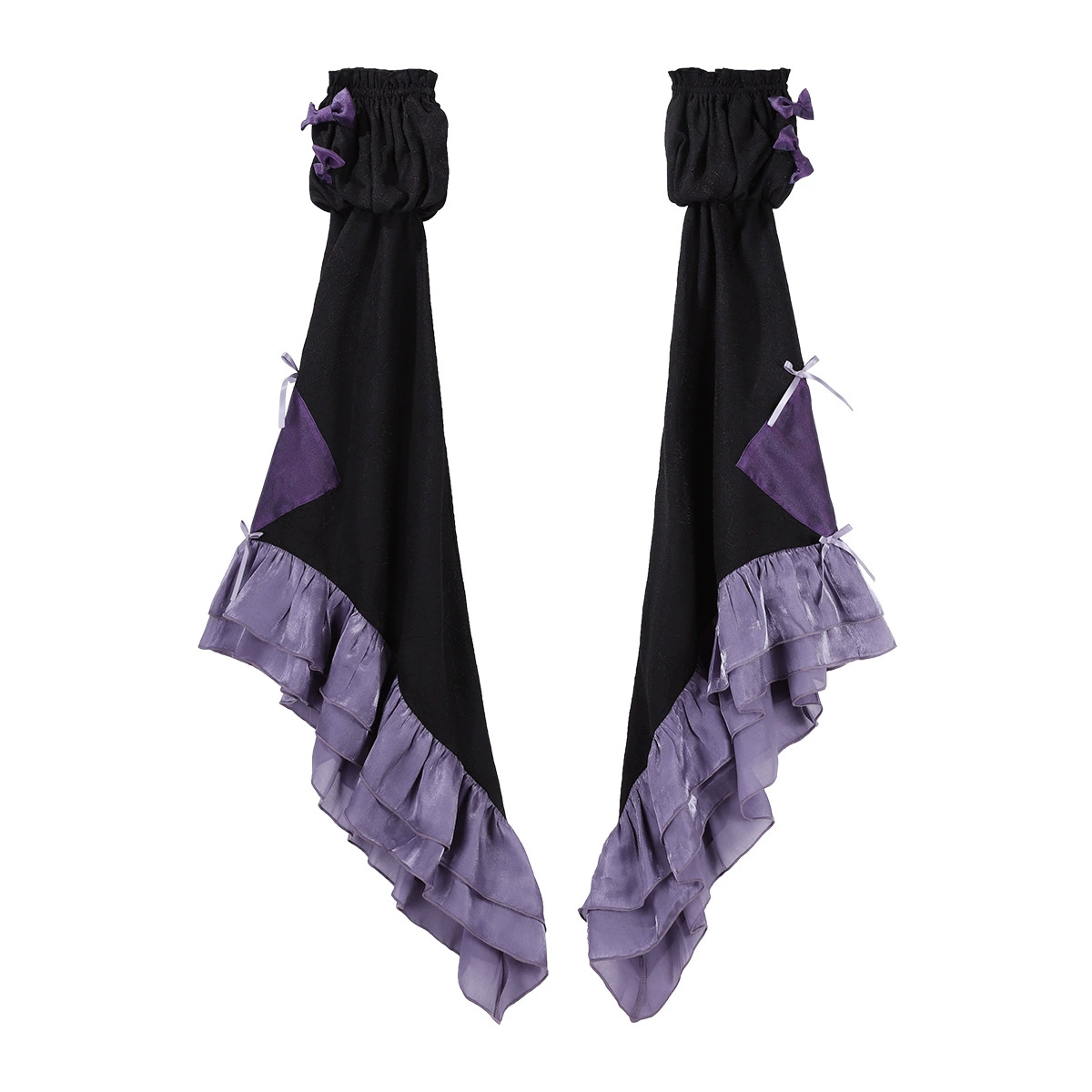 Костюм‑набор Naughty Bat 7428, готическое лолита‑платье с шляпой, комбинацией, юбкой и рукавами