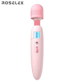 ROSELEX旋速AV棒极速天使震动棒加温自慰器夫妻快乐器调情性用品