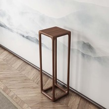 批发定制花架客厅实木花架落地式高端室内花几榆木阳台盆景架古典