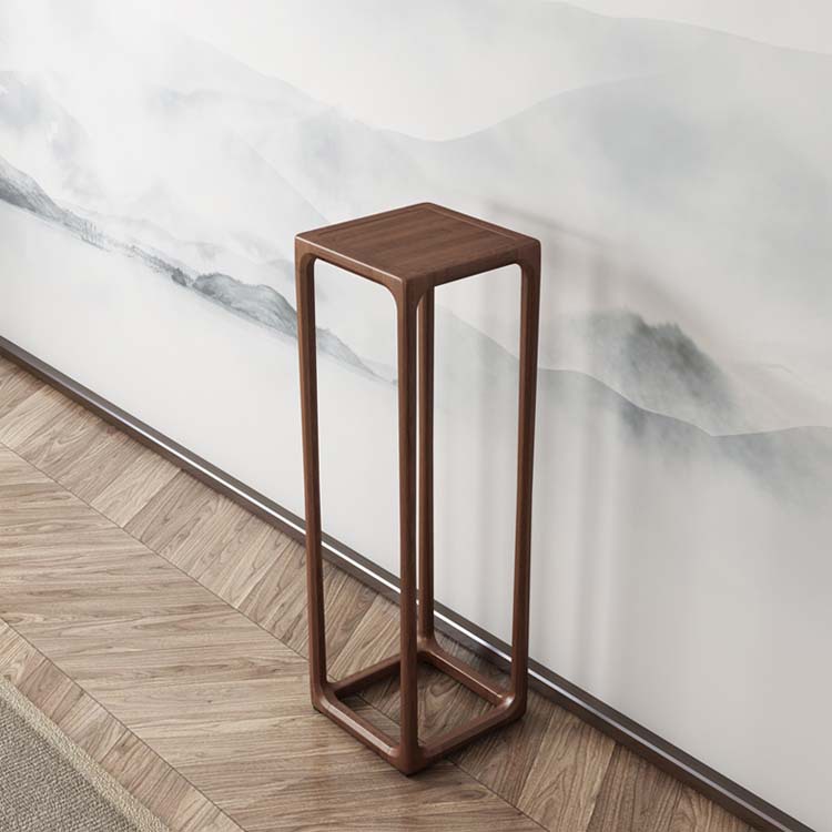 批发定制花架客厅实木花架落地式高端室内花几榆木阳台盆景架古典