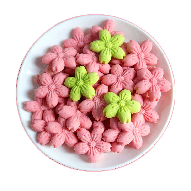 Декоративный съедобный Biscuit с молоком, украшение чаши сокровищ, декоративная вишня цветочная клубника сухая выпечка Xu Ping
