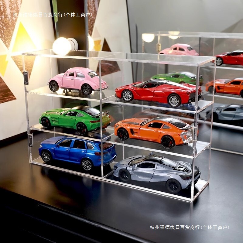 Acrylic Alloy Model Car Storage Box 1:32 Children's Pocket Car Hot Wheels Tomica Display Storage Acrylic Alloy Model Car Storage Box 1:32 Children's Pocket Car Hot Wheels Tomica Display Storage