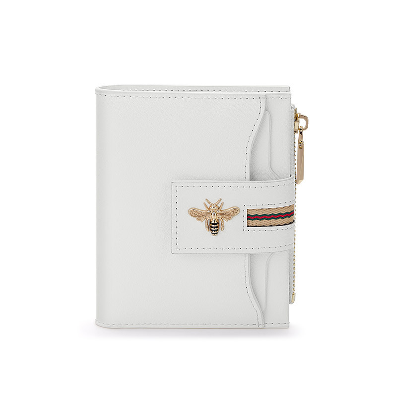 Paul Emperor Women's Short Wallet - Exquisite High-End Ultra-Thin Leather Purse With Multiple Card Slots, Mini Coin Purse For Women - Thumbnail 7