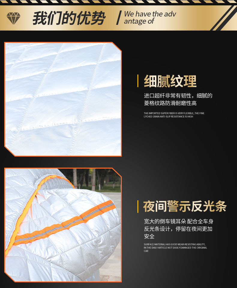 New Summer Thickened Anti-hail Sun-proof Heat-insulating Sunshade and Dust-proof Special Car Clothes Full Cover for Cold and Rain-proof All Seasons Universal