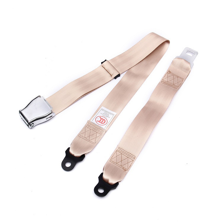 Airplane Two-Point Safety Belt Passenger Car Aircraft High-Speed Rail Aviation Seat Safety Belt Amusement Equipment Belt Safety Belt