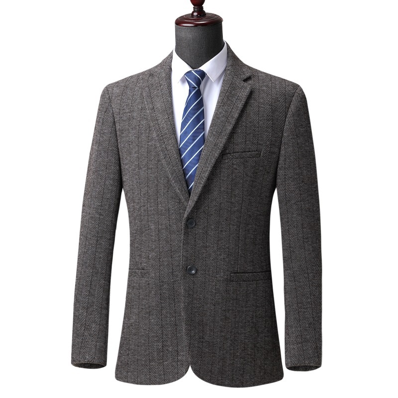 25春季新款婚礼西服套装商务正装男士西装韩版职业西服伴郎套西男