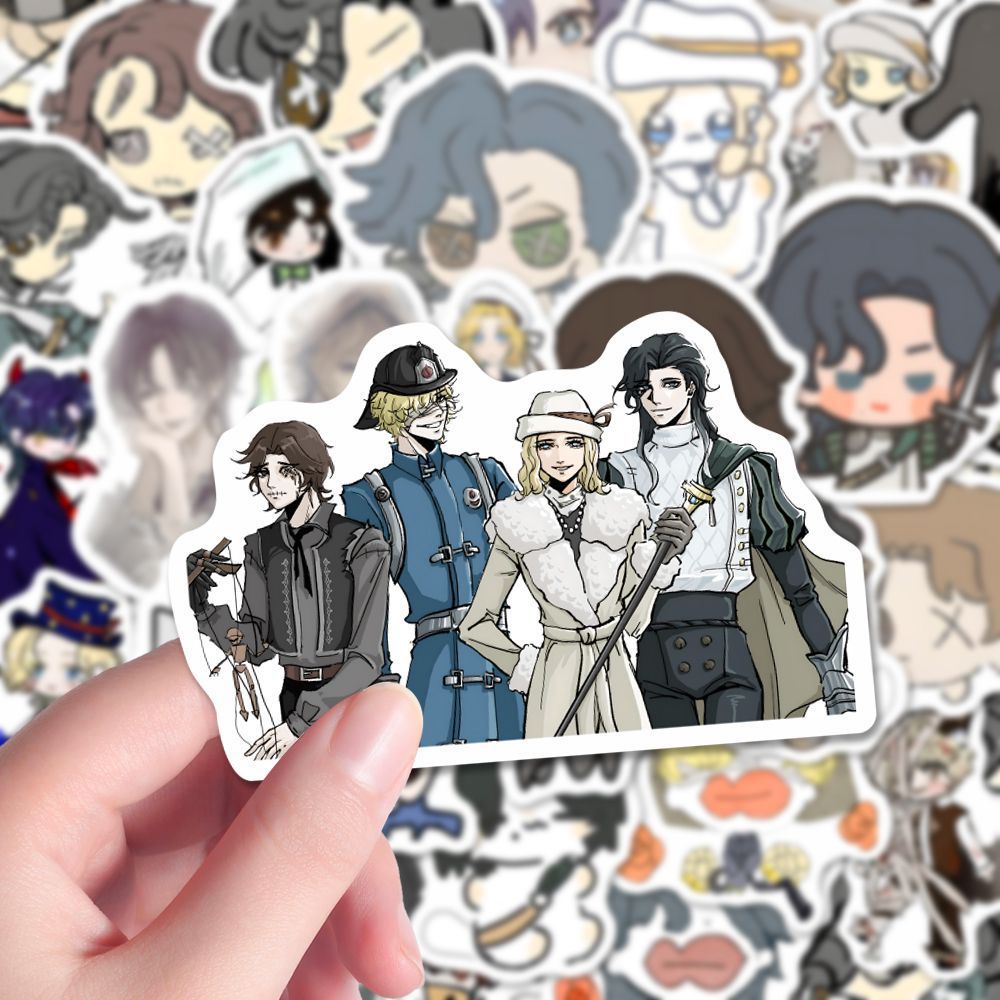 136张免费饮料贴纸第五人格mfyl组法罗女士二次元装饰贴画diy手机