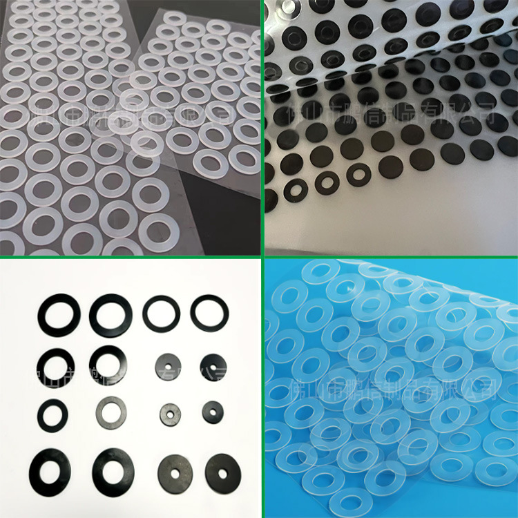 透明白色食品级硅胶垫片黑色橡胶o型密封垫水管沐浴圆形防水圈