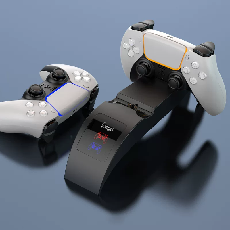 PS5 Rainbow Bridge Double Charging PS5 беспроводная ручка сидение PS5 игровая ручка двойной посадочной станции с подсветкой LED PG-P5016