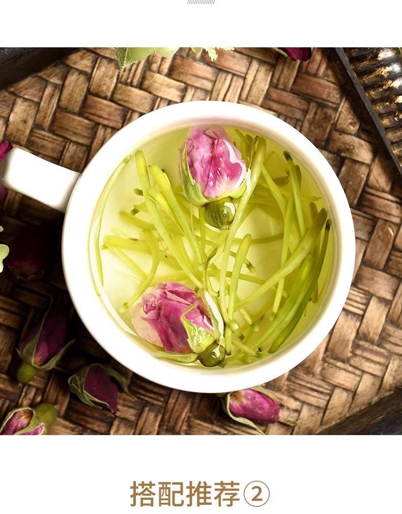Honeysuckle Tea Jin Yin Hua 500g Dried Flower Buds for Infusions and Bathing with Chrysanthemum Blend in use