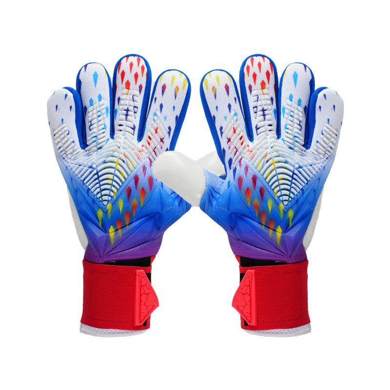 Fábrica directa de guantes de portero de fútbol de látex grueso antideslizante guantes de portero cómodos y transpirables para hombres y mujeres