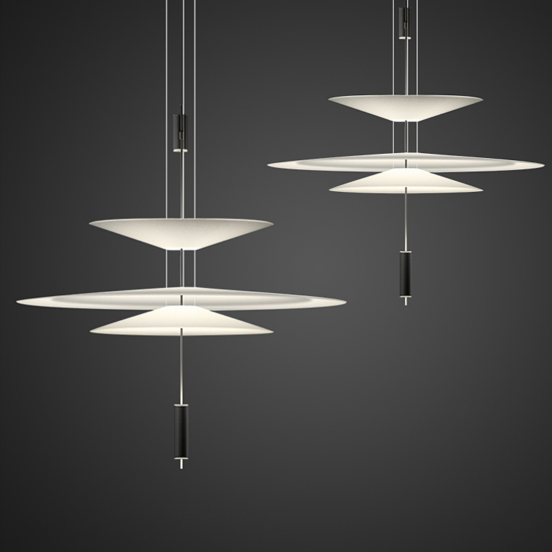 Nordic Post-modern Chandelier Personalized Creative Minimalist Restaurant Lamp Hotel Lighting Living Room Simple Duplex UFO Chandelier