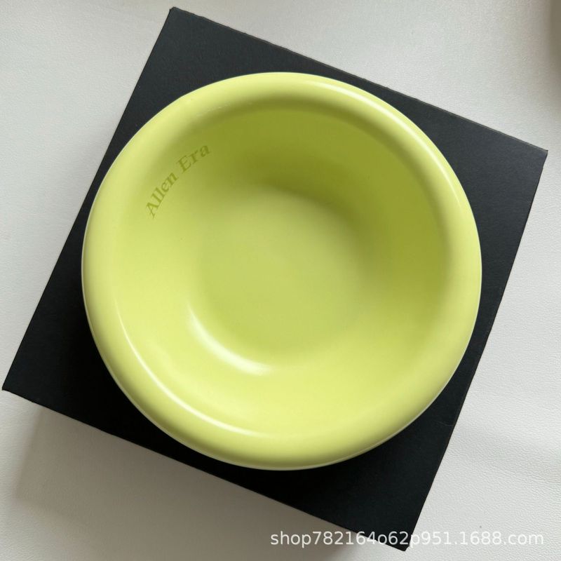 AE碗陶瓷釉下彩猫碗宠物吃饭喝水粮食碗不黑下巴猫咪狗狗罐头碗|undefined