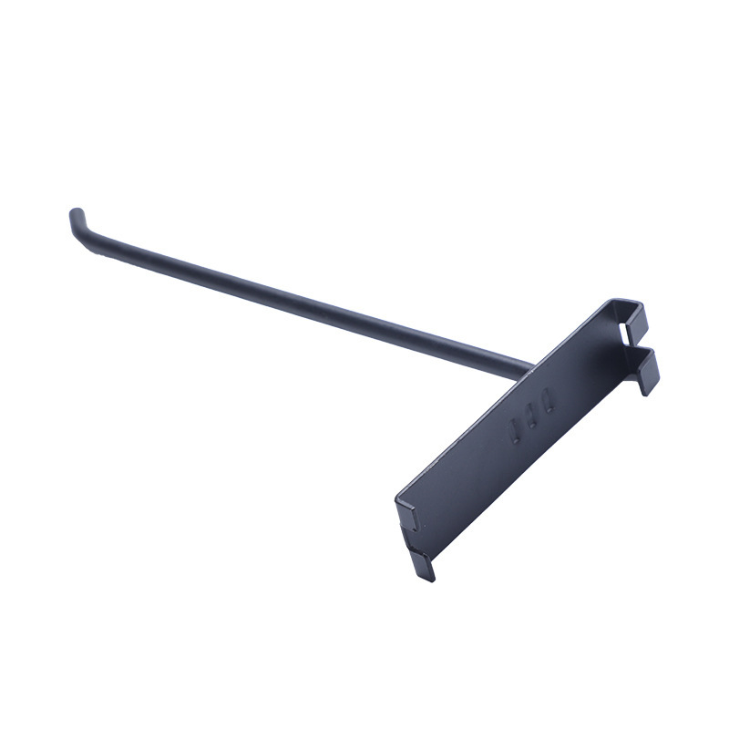 Gancho de red colgante de doble cabeza rejilla estante de supermercado gancho de una sola línea accesorios para teléfonos móviles gancho de joyería pantalla