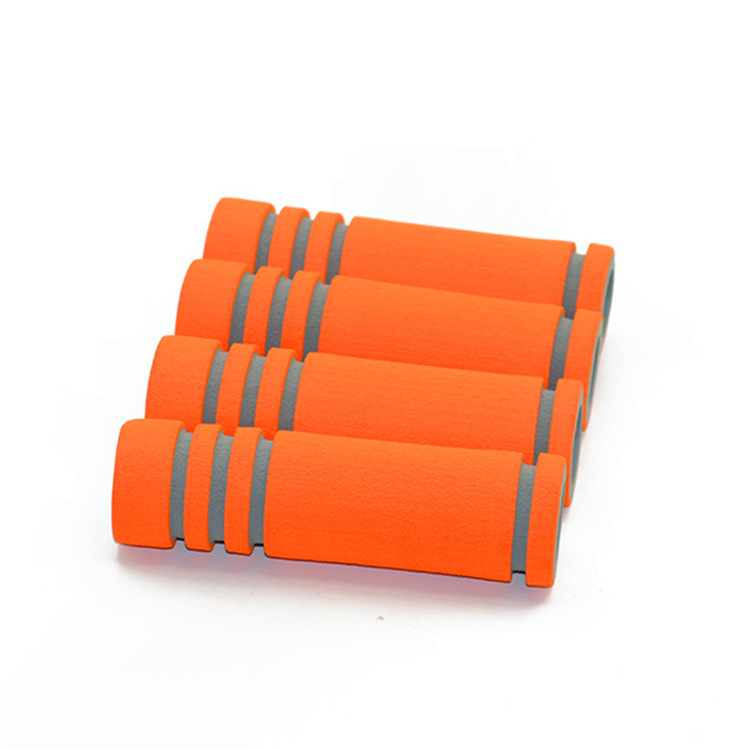 彩色磨面nbr橡塑海绵管运动健身把套 跳绳把套eva橡胶防滑软套管