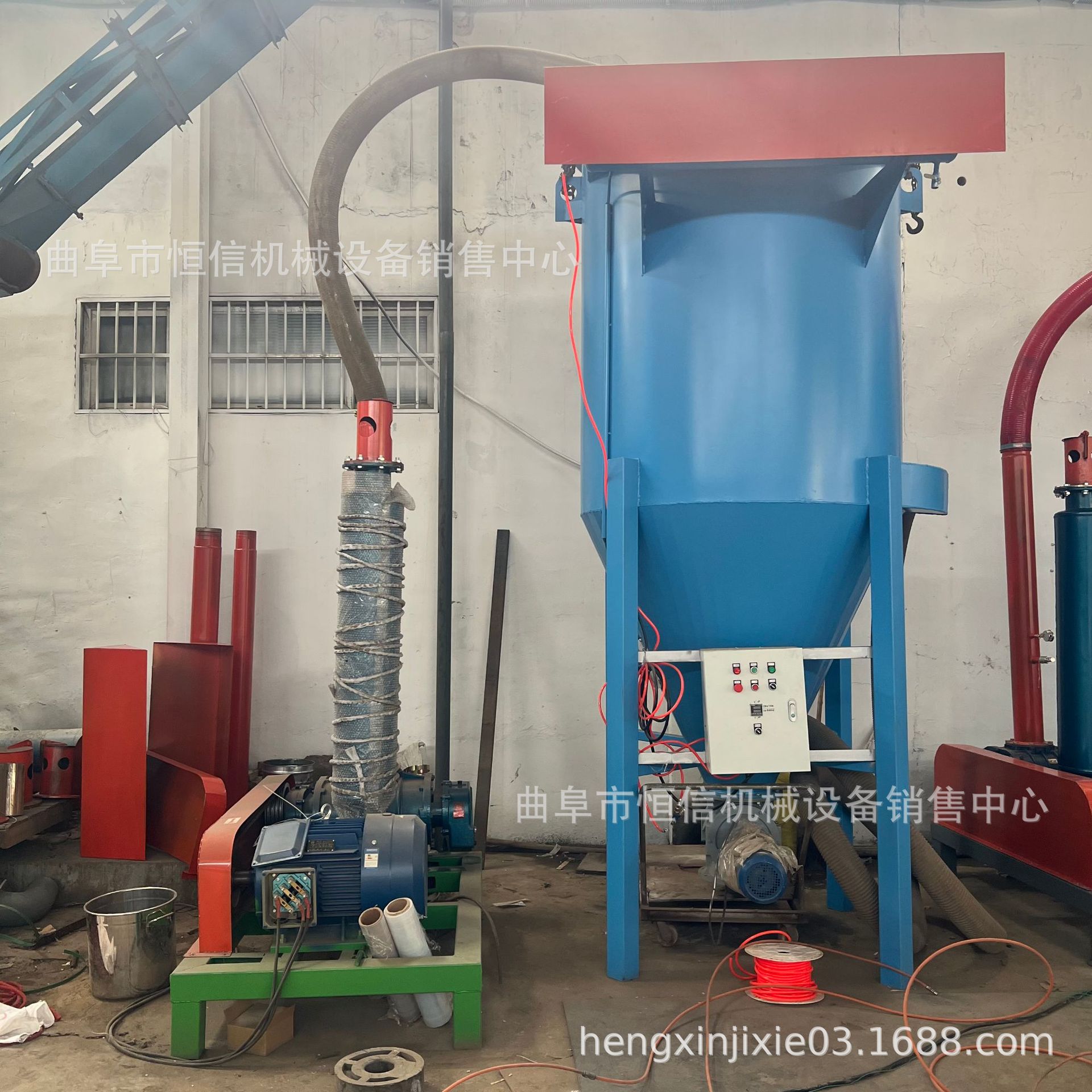 125型金属铁粉锌粉吨包气力吸料机zcjb 集装箱石膏粉气力抽灰机