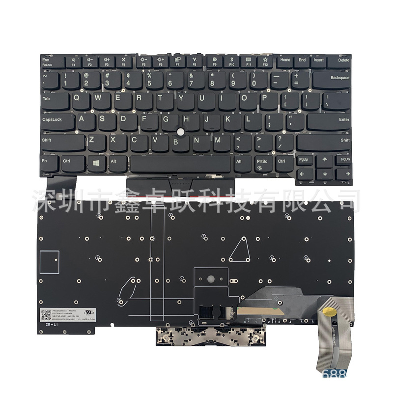 US applicable to Lenovo Thinkpad T490S T495S T13s X1 hermit laptop keyboard US applicable to Lenovo Thinkpad T490S T495S T13s X1 hermit laptop keyboard