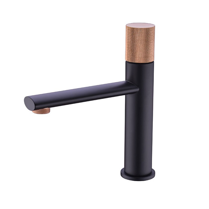 Grifo Mezclador para Lavabo Sobre Encimera 30031 de Cobre Monomando Agua Caliente y Fría image 17