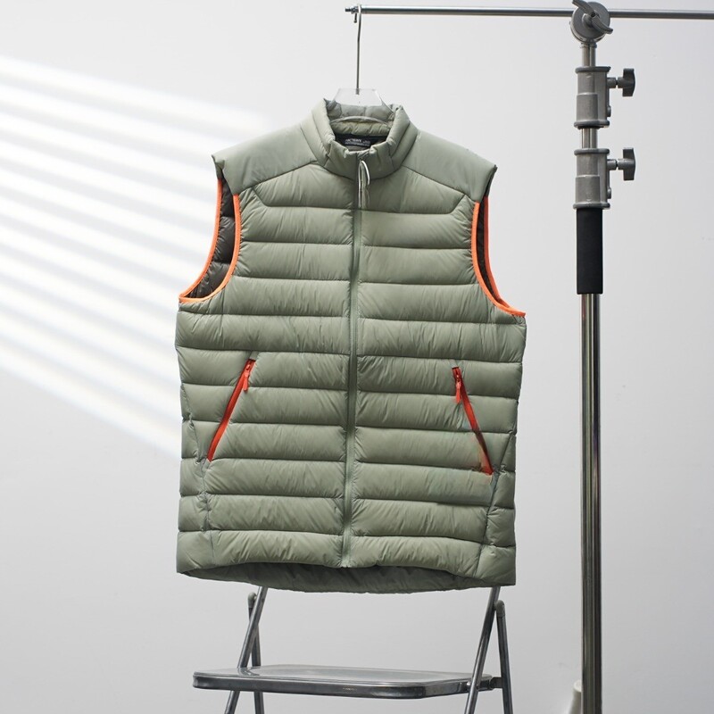 Putian Niaojia Cerium vest down jacket, goose down sleeveless couple's jacket, men's and women's jacket