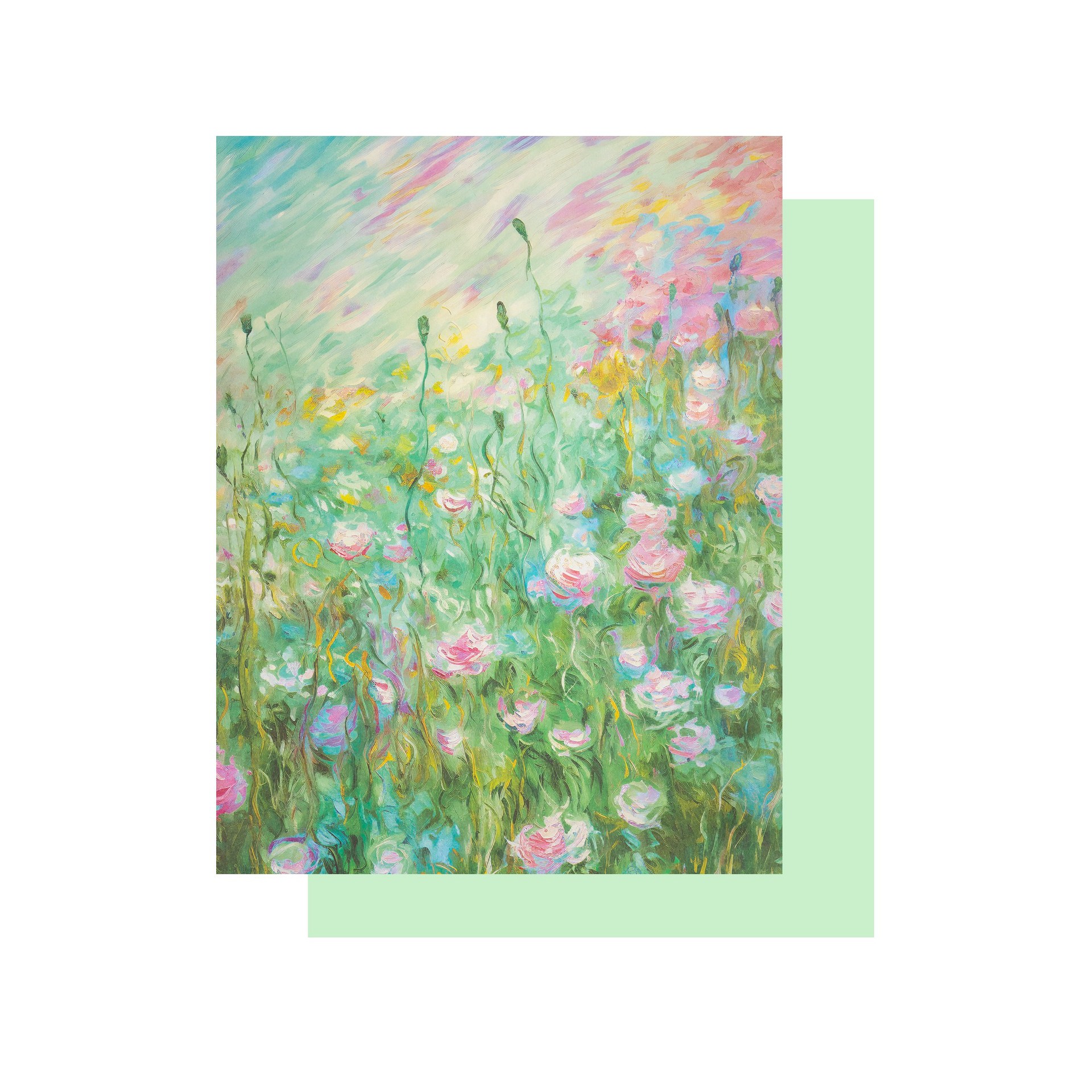 향기로운 영어 없음 [바람의 사진 앨범] 10매, 38-49CM 10매/팩