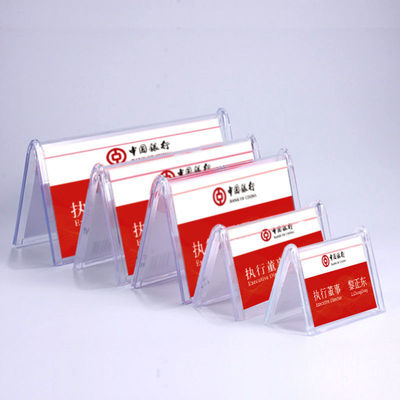 Card tables triangle Meeting cards Seats Acrylic Two-sided Judges I Card Desk sets Seat desktop