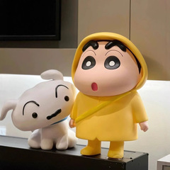 新しいかわいい萌え宝が森に出てお金を貯めている缶の置物萌えペットタンクの机の装飾品の子供の祝日のプレゼント