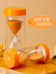 Sandglass Timer Kidsren's Anti-Fall 25/30/60 Minutes Self-Discipline Learning Time Management Quicksand Bottle New Year's Gift