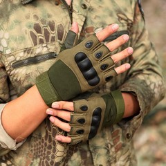 戦术的な手袋の男女の屋外のすべての指の半分の指の戦术的な防护のスポーツのトレーニングの屋外のアーチェリーの手袋の男女