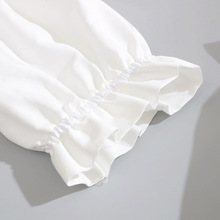 白色袖头防脏韩版防污袖筒学生袖套医生护士套袖纯白长款短款